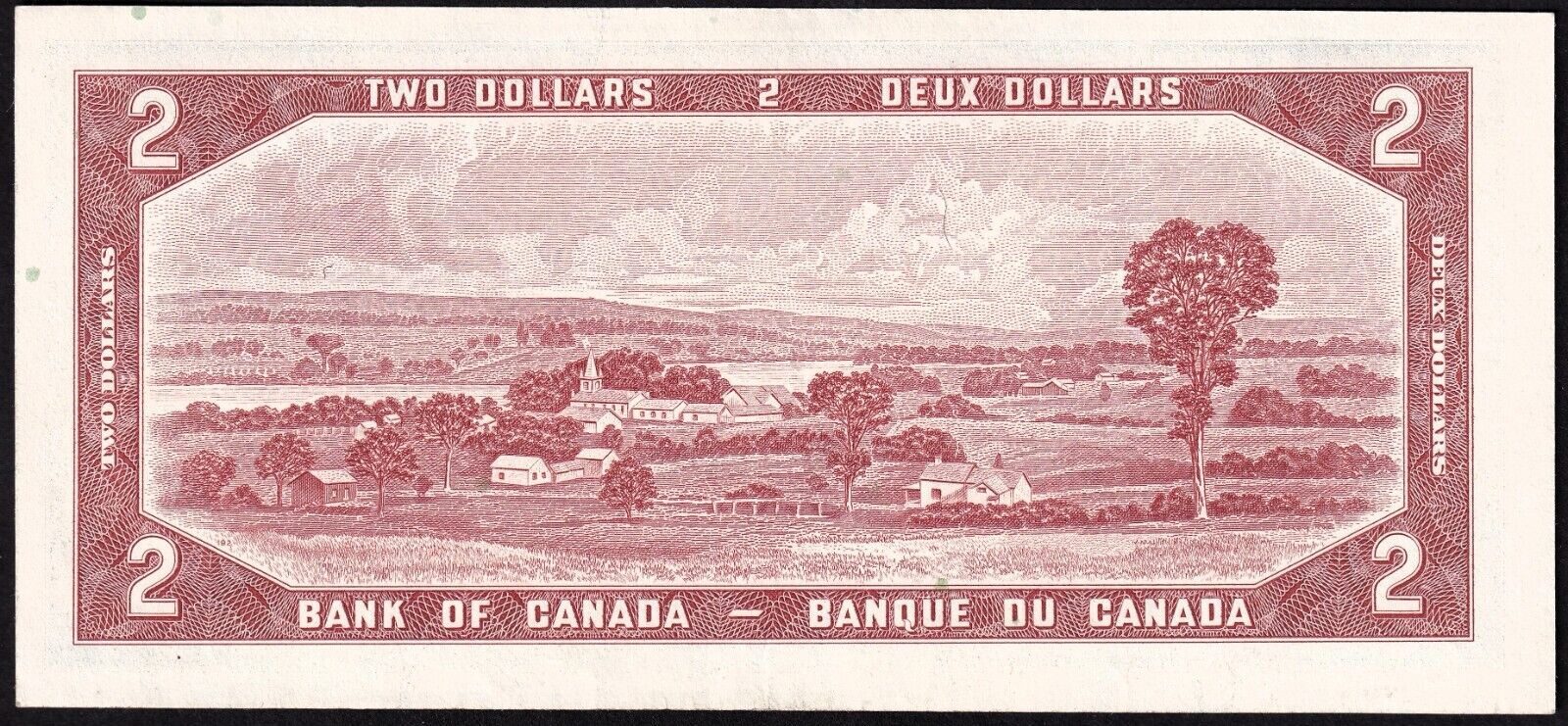 Canada 1954 $2 Two Dollar Replacement Banknote Lawson - Rasminsky *O/G 0093229