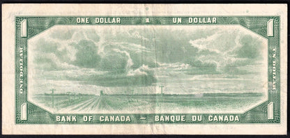 Canada 1954 $1 One Dollar Replacement Banknote Beattie - Rasminsky *A/A 0192191