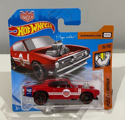 Hot Wheels 2019 Muscle Mania Red King Kuda 9/10