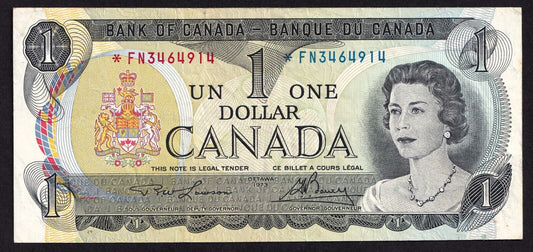 Canada 1973 $1 One Dollar Replacement Banknote Lawson - Bouey *FN 3464914