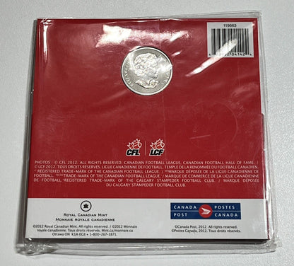 2012 Canada Calgary Stampede 25 Cent Coin and Stamp Set - Mint Sealed