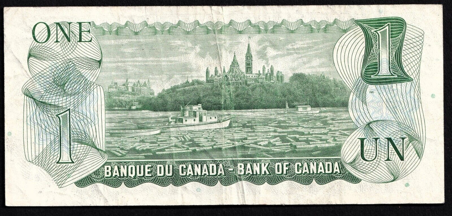 Canada 1973 $1 One Dollar Replacement Banknote Lawson - Bouey *AL 6626793