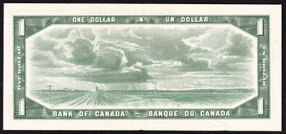 Canada 1954 $1 One Dollar Replacement Banknote Beattie - Rasminsky *S/O 0186327