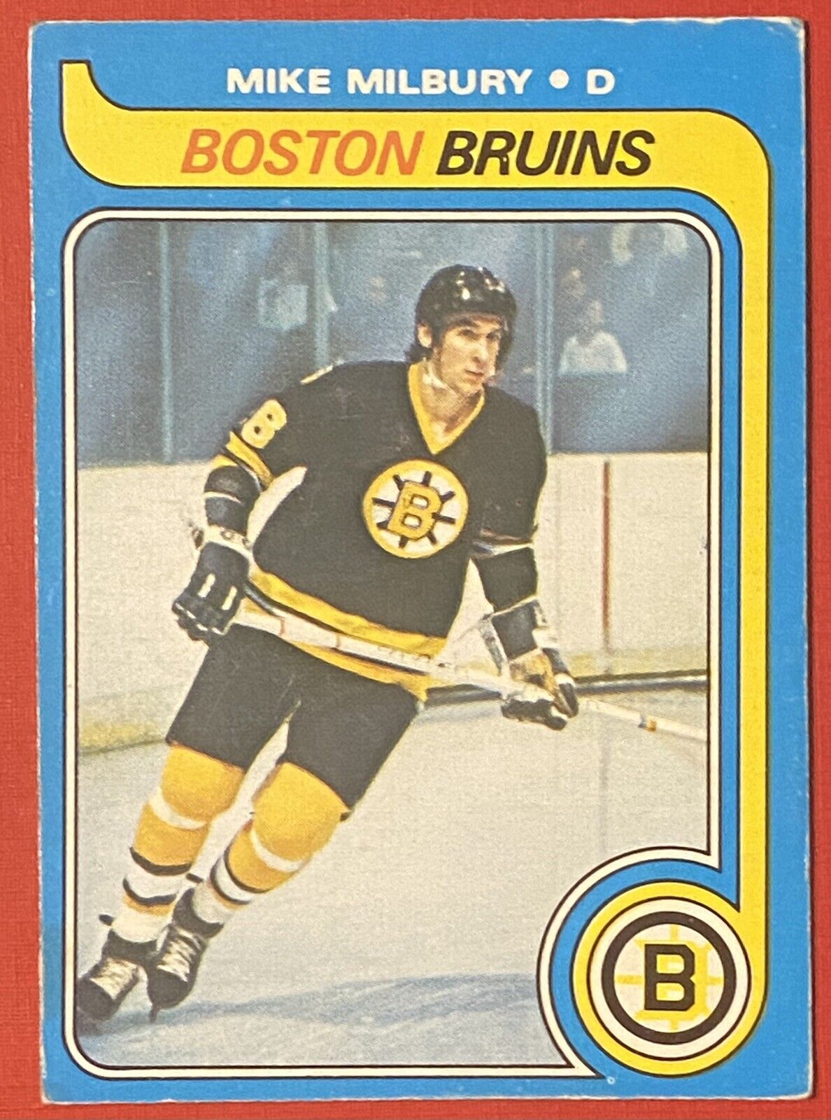 1979-80 O-PEE-CHEE #114 Mike Milbury Boston Bruin’s