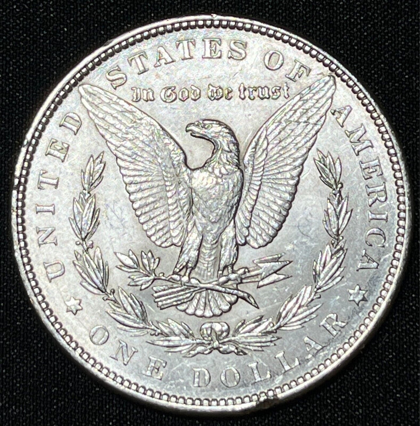 1886 USA United States Morgan Silver $1 Dollar .900 Silver - Nice Lusture #151