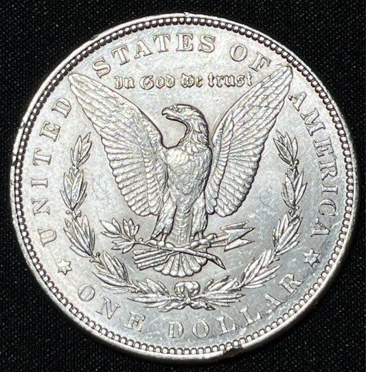 1886 USA United States Morgan Silver $1 Dollar .900 Silver - Nice Lusture #151