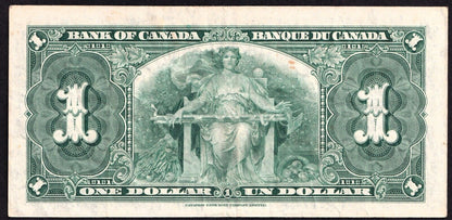 Canada 1937 $1 One Dollar Banknote Gordon - Towers R/L 8777905