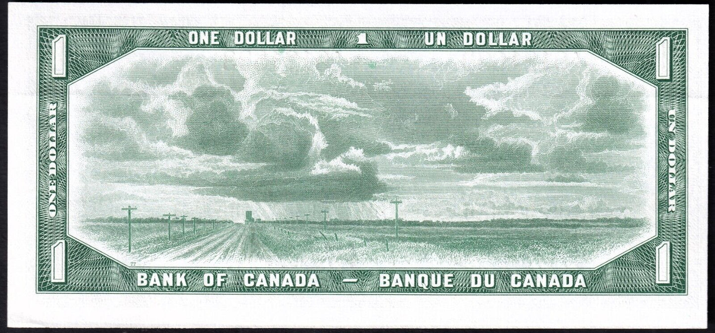 Canada 1954 $1 One Dollar Replacement Banknote Beattie - Rasminsky *A/A 0121633