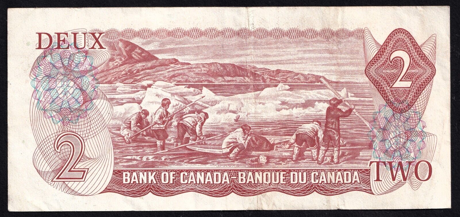 Canada 1974 $2 Two Dollar Banknote Lawson - Bouey AGJ 9388288