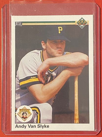 1990 Upper Deck Baseball Andy Van Slyke Pittsburgh Pirates #536