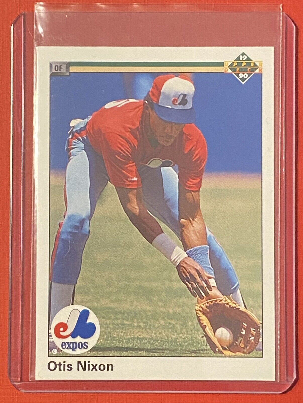 1990 Upper Deck Baseball Otis Nixon Montreal Expos #379