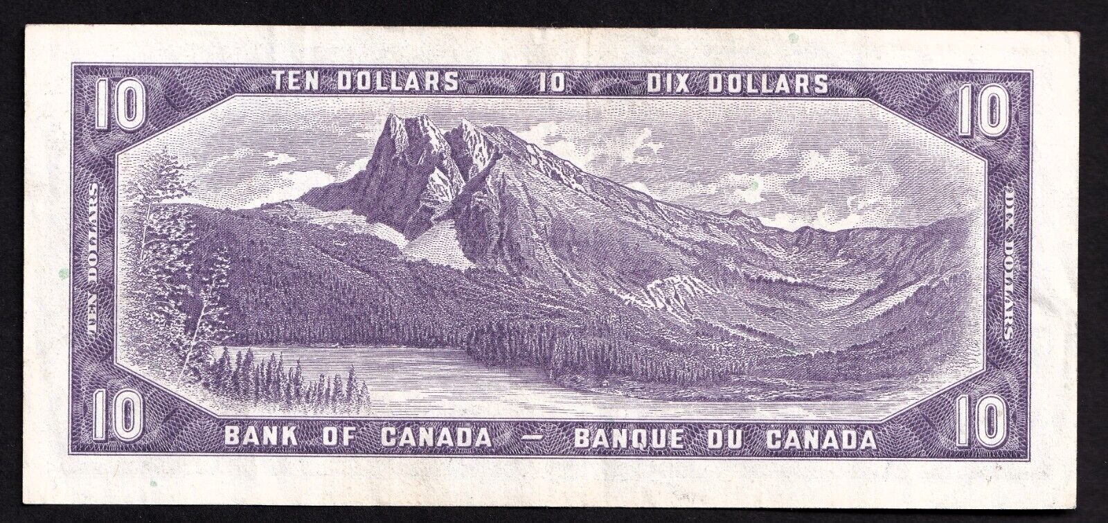 Canada 1954 $10 Ten Dollar Banknote Beattie - Rasminsky X/D 2297721