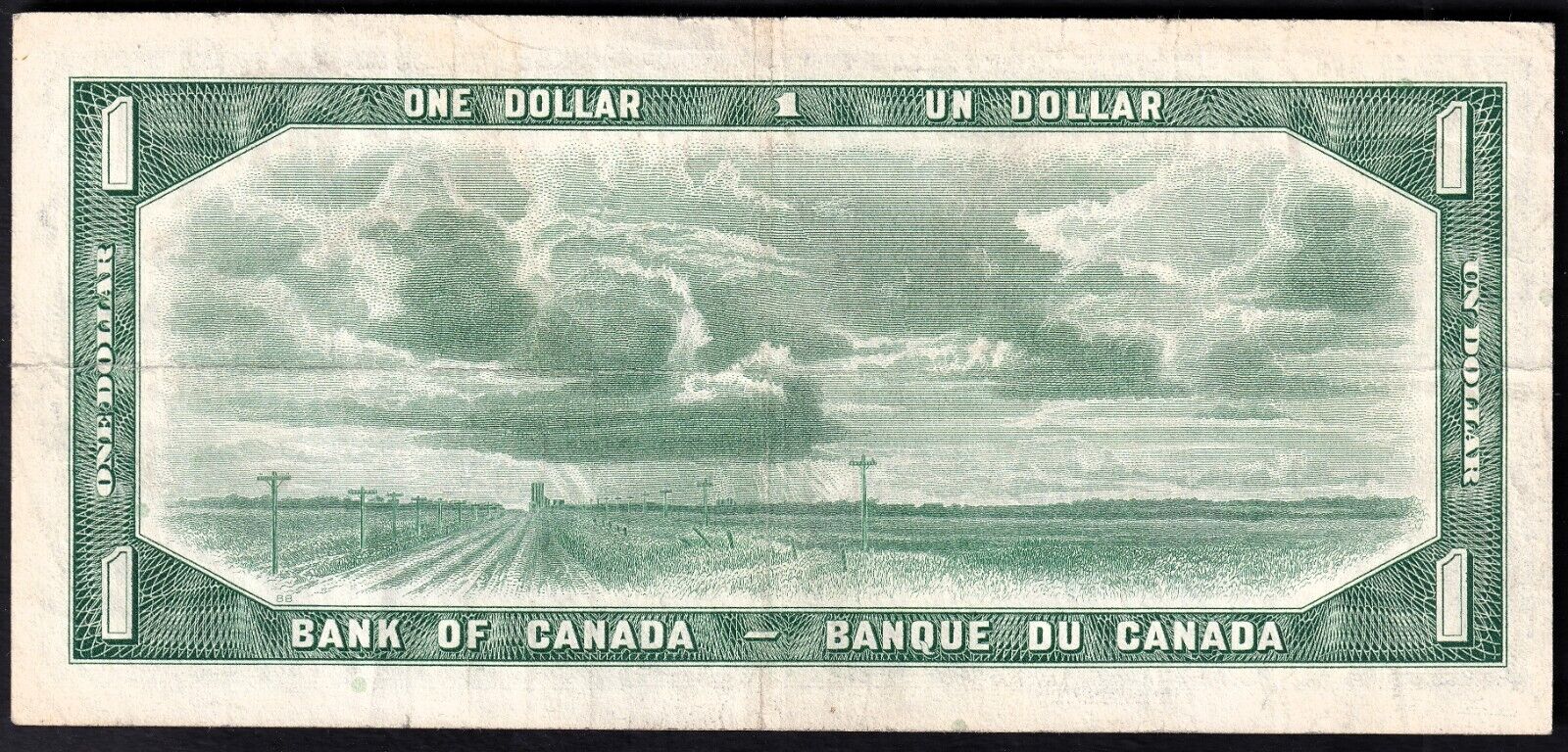 Canada 1954 $1 One Dollar Replacement Banknote Beattie - Rasminsky *A/A 0173794