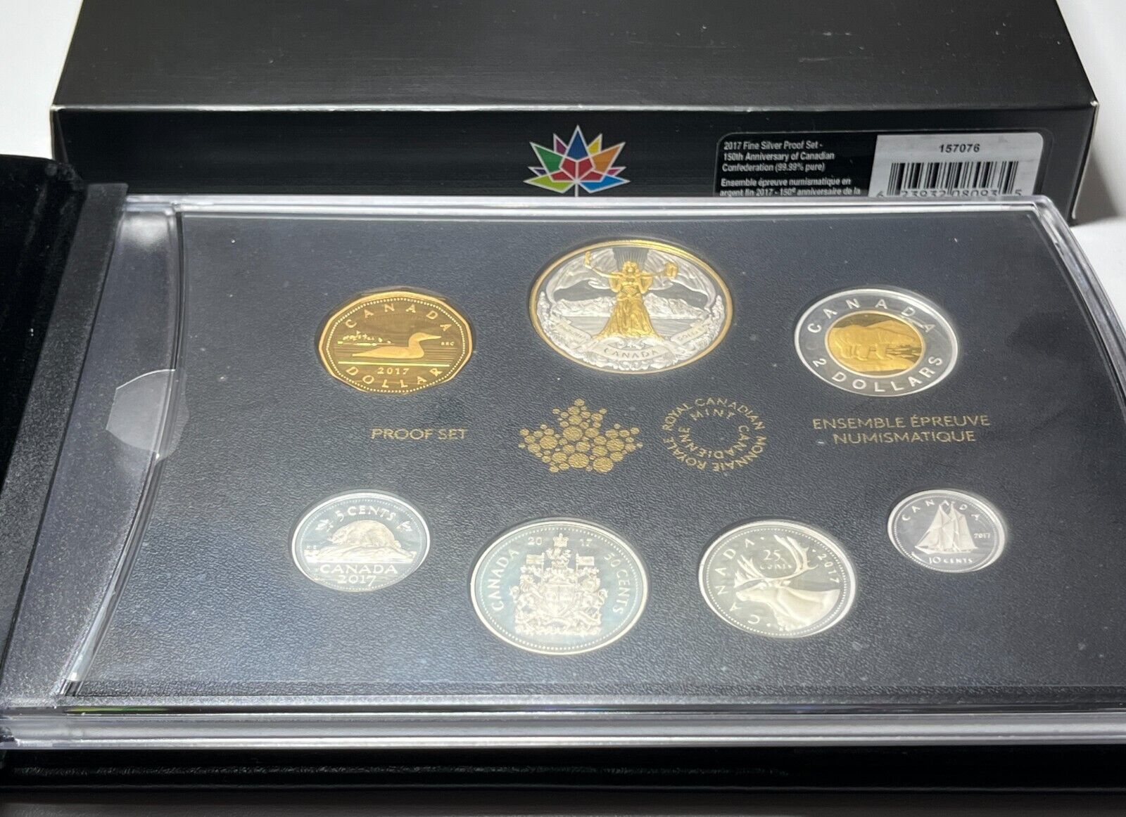 Canada 2017 Proof Silver Set 150th Anniversary Of Canadian Confederation