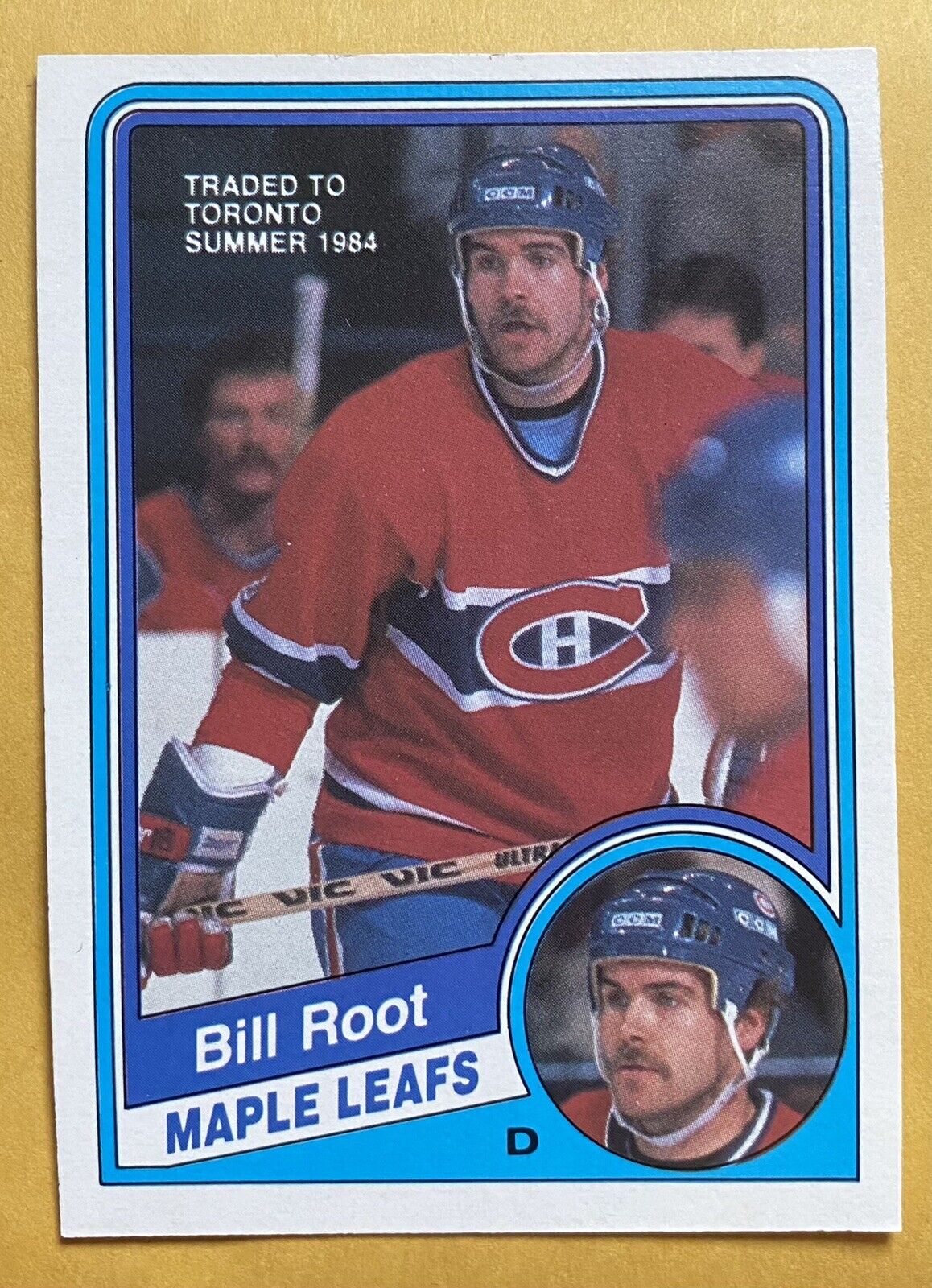 1984-85 O-Pee-Chee Hockey Bill Root #271