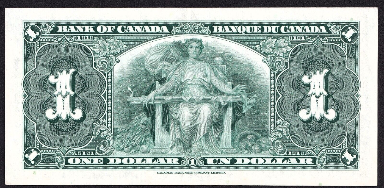 Canada 1937 $1 One Dollar Banknote Coyne - Towers L/N 2388549