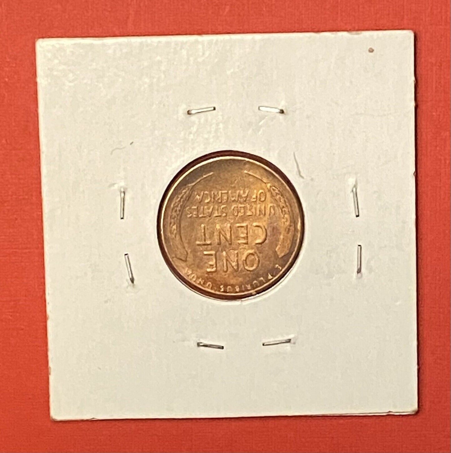 1951 S Lincoln Wheat Penny 1 Cent U.S. Coin One Cent Small Cents “1” Weak Strike