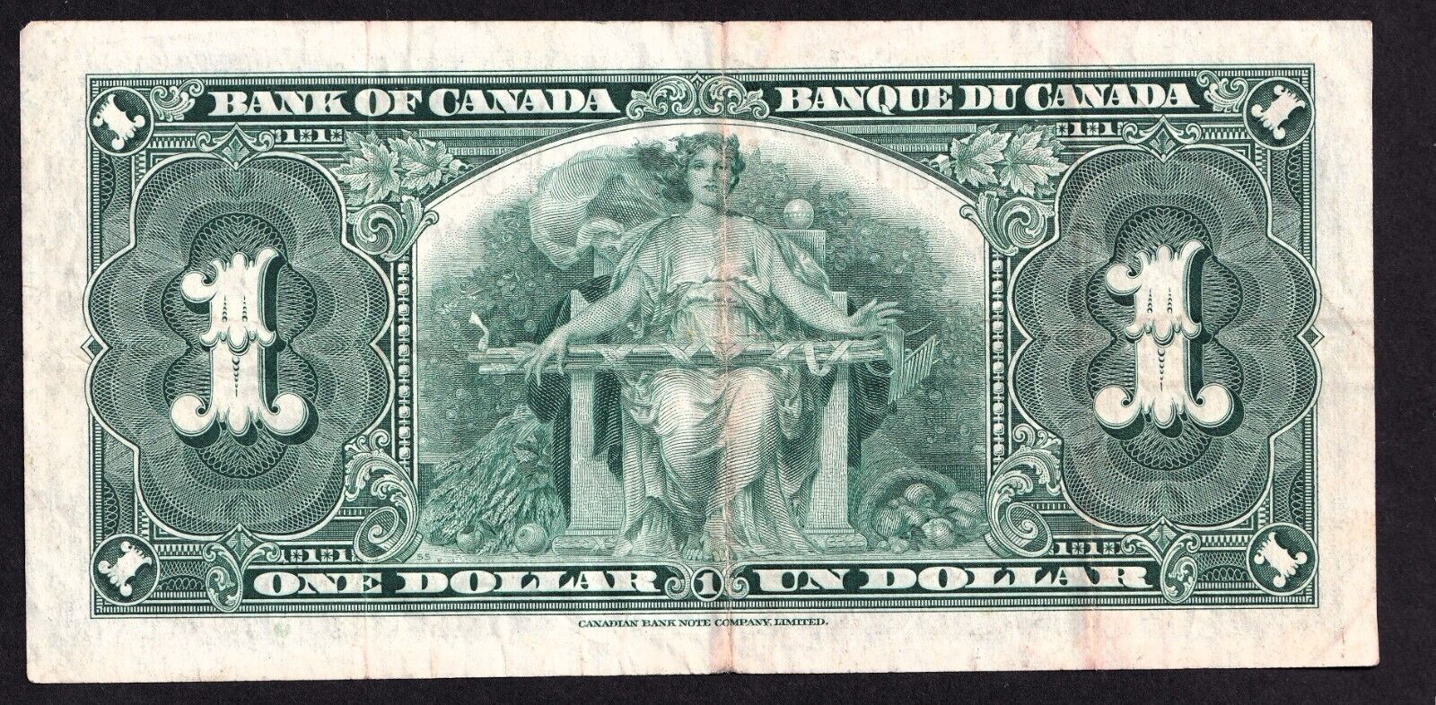 Canada 1937 $1 One Dollar Banknote Coyne - Towers R/M 8991557