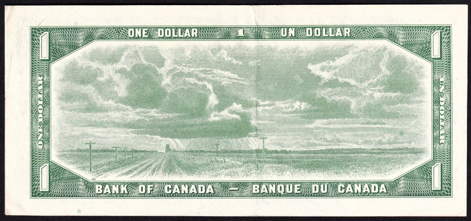 Canada 1954 $1 One Dollar Replacement Banknote Bouey - Rasminsky *C/F 0636571