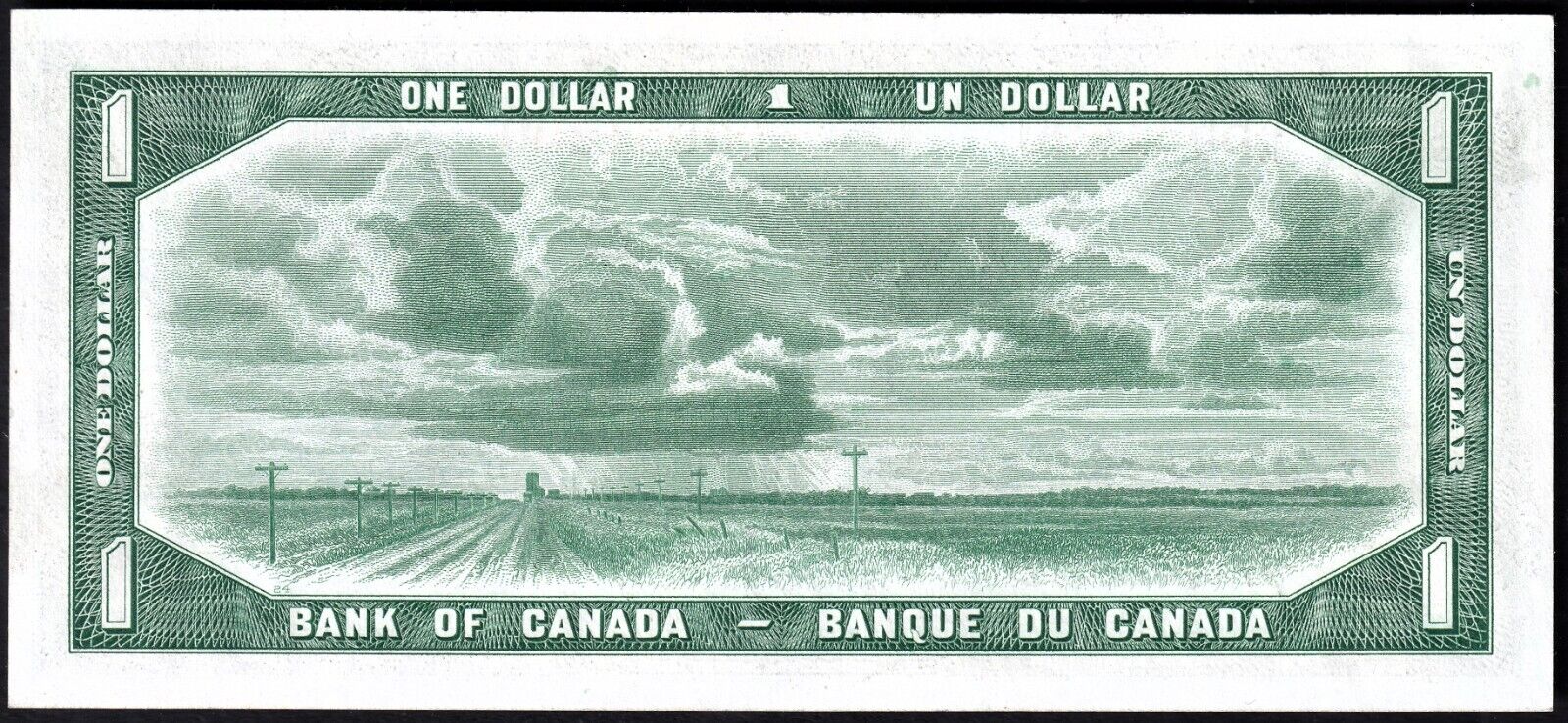 Canada 1954 $1 One Dollar Devils Face Banknote Beattie - Coyne K/A 5531490 UNC