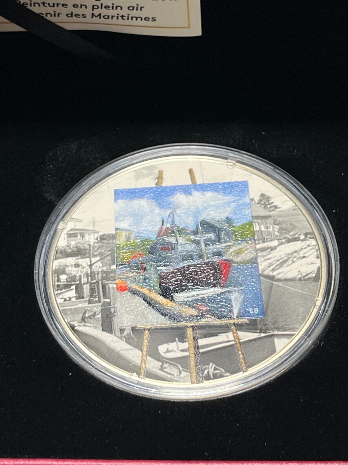 2017 'Maritime Memories - En Plein Air' Proof $20 Fine Silver  1oz Coin