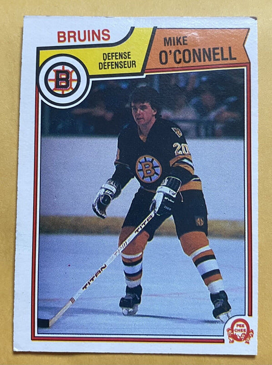 1983-84 O-Pee-Chee OPC Hockey Mike O'Connell #56 Boston Bruins NM/MT