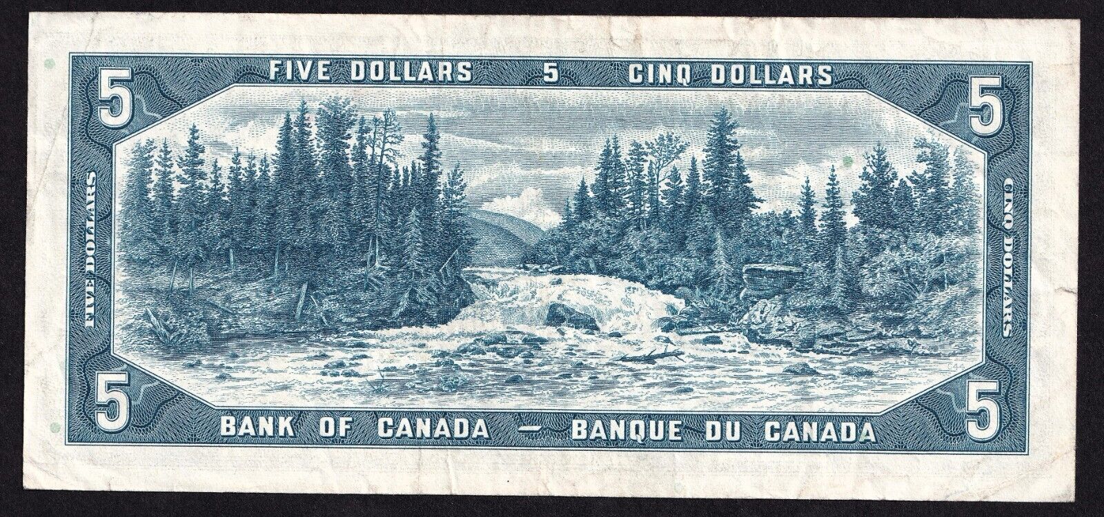 Canada 1954 $5 Five Dollar Replacement Banknote Beattie - Rasminsky *N/X 0131234