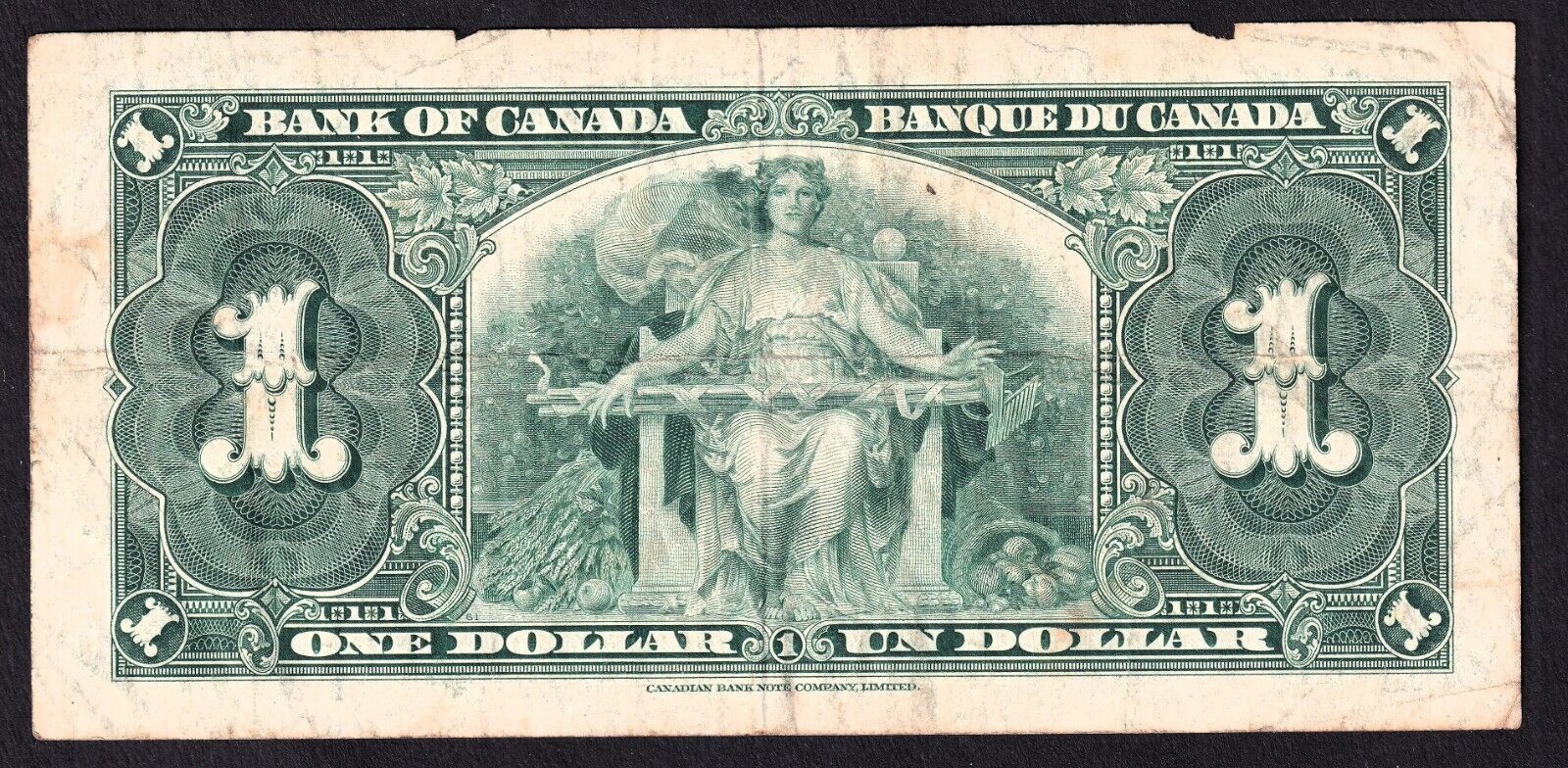 Canada 1937 $1 One Dollar Banknote Coyne - Towers S/M 1674863