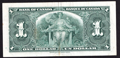 Canada 1937 $1 One Dollar Banknote Coyne - Towers K/N 7123540