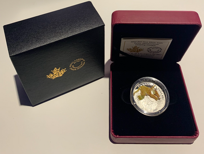 2017 Cougar Leaping Canada Cat $20 1OZ Pure Silver Three-Dimensional Proof Coin