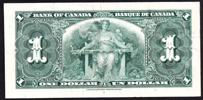 Canada 1937 $1 One Dollar Banknote Coyne - Towers W/M 3865712