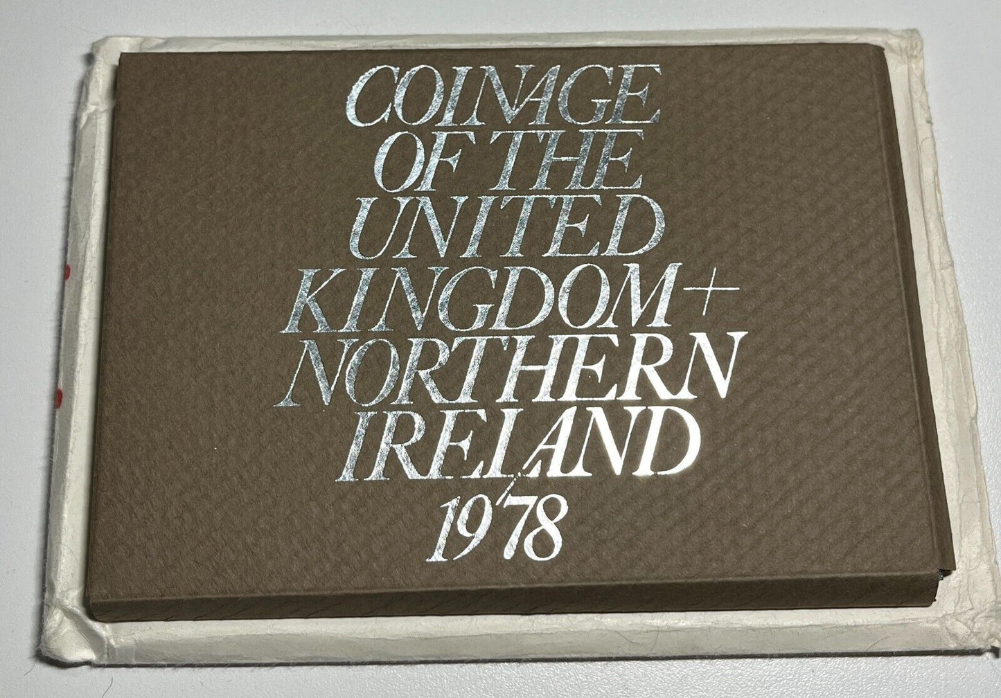 1978 Coinage Of The United Kingdom And Northern Ireland With Original Envelope