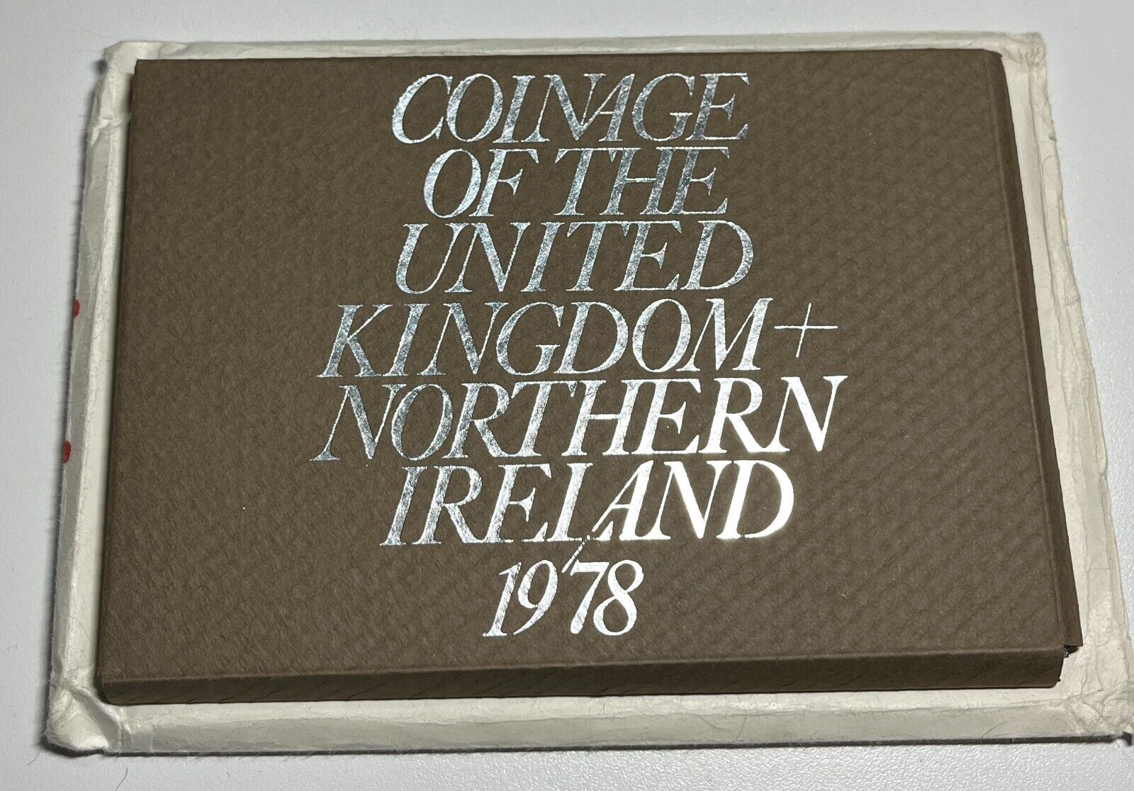 1978 Coinage Of The United Kingdom And Northern Ireland With Original Envelope