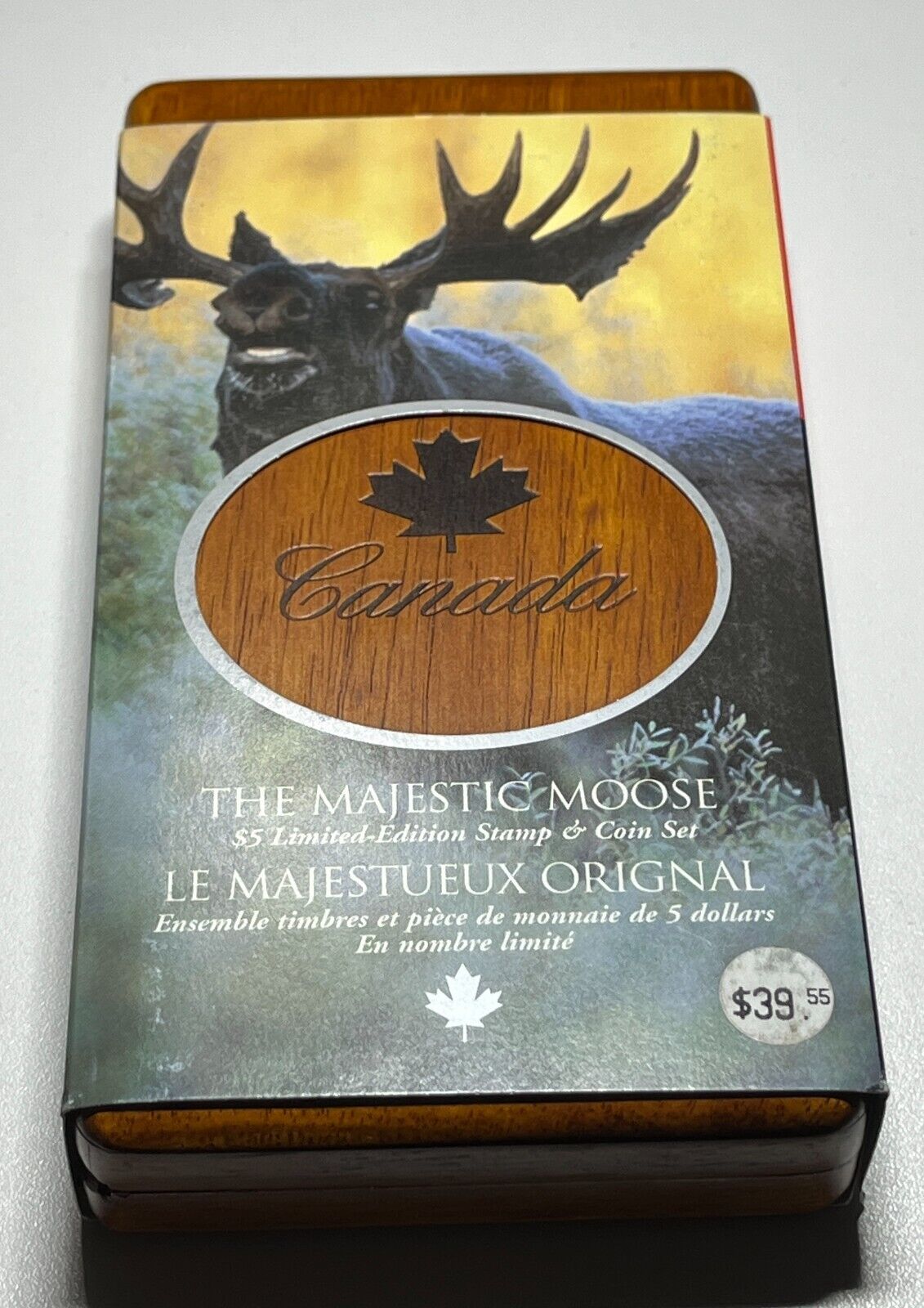 2004 Canada $5 Canadian Wildlife: The Majestic Moose Coin and Stamp Set