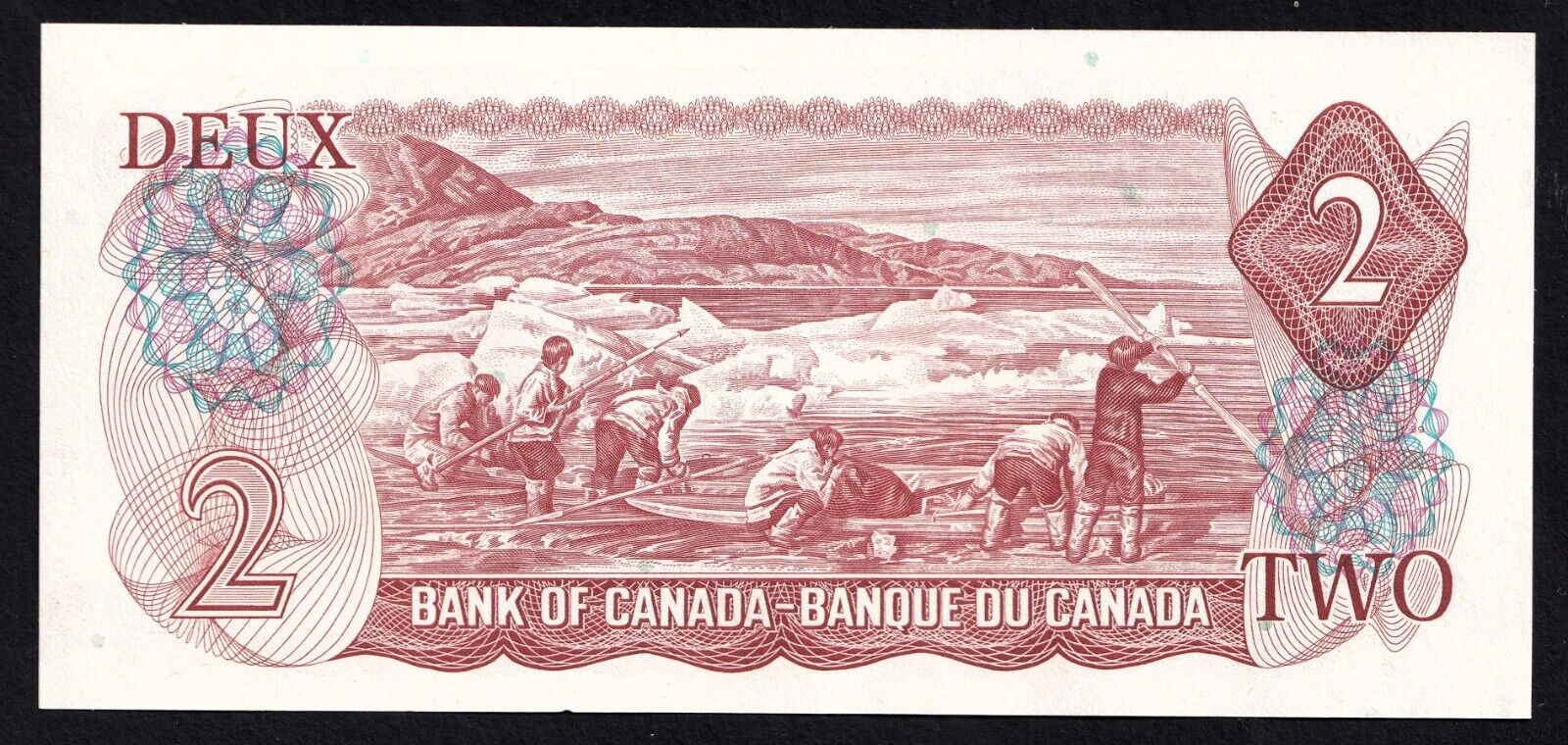 Canada 1974 $2 Two Dollar Banknote  Lawson - Bouey RD 3278047