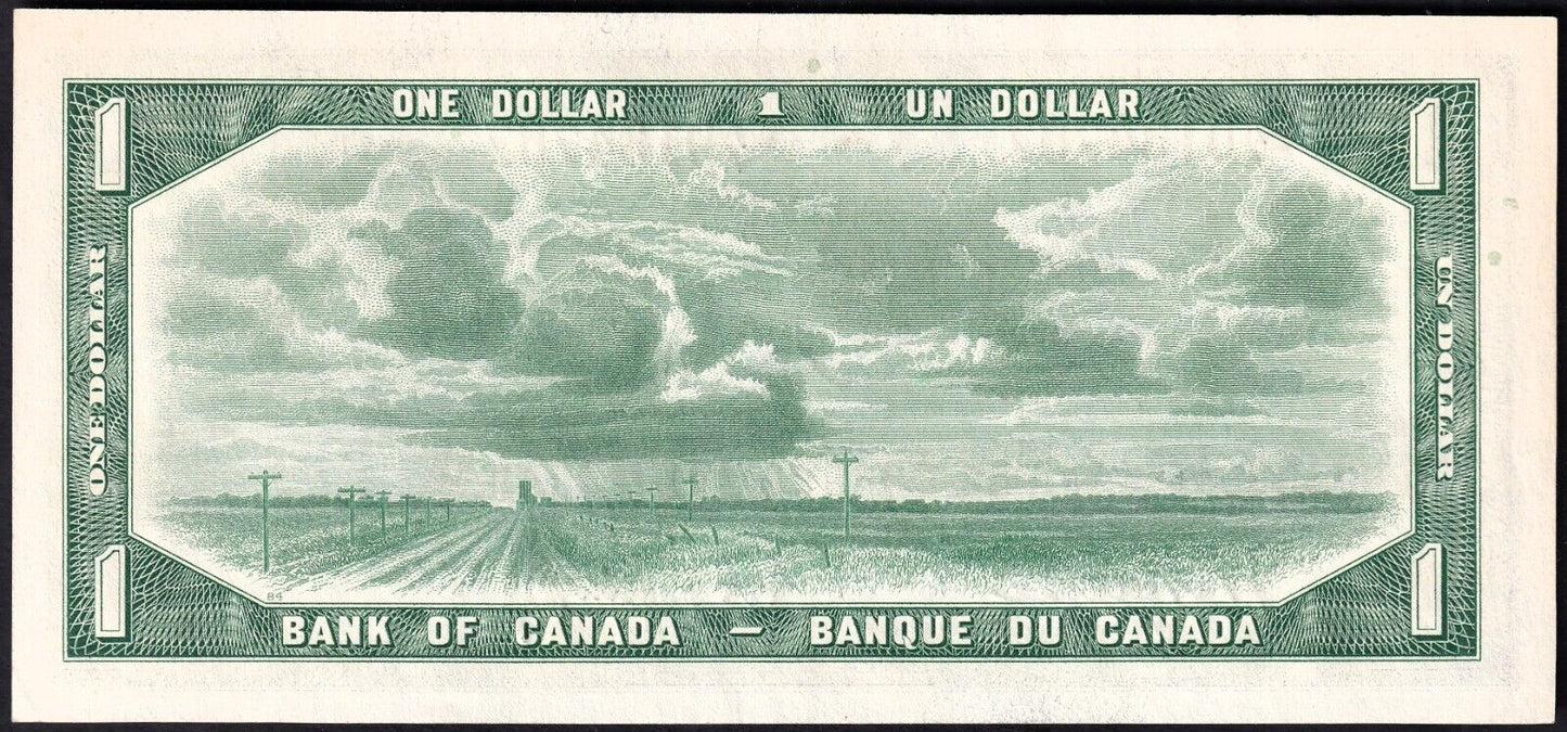 Canada 1954 $1 One Dollar Replacement Banknote Beattie - Rasminsky *A/A 0134767