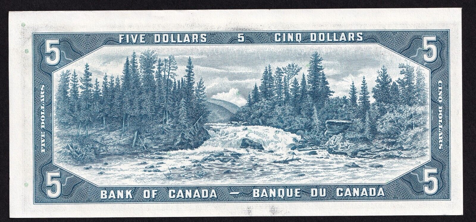 Canada 1954 $5 Five Dollar Replacement Banknote Beattie - Rasminsky *RC 0060733