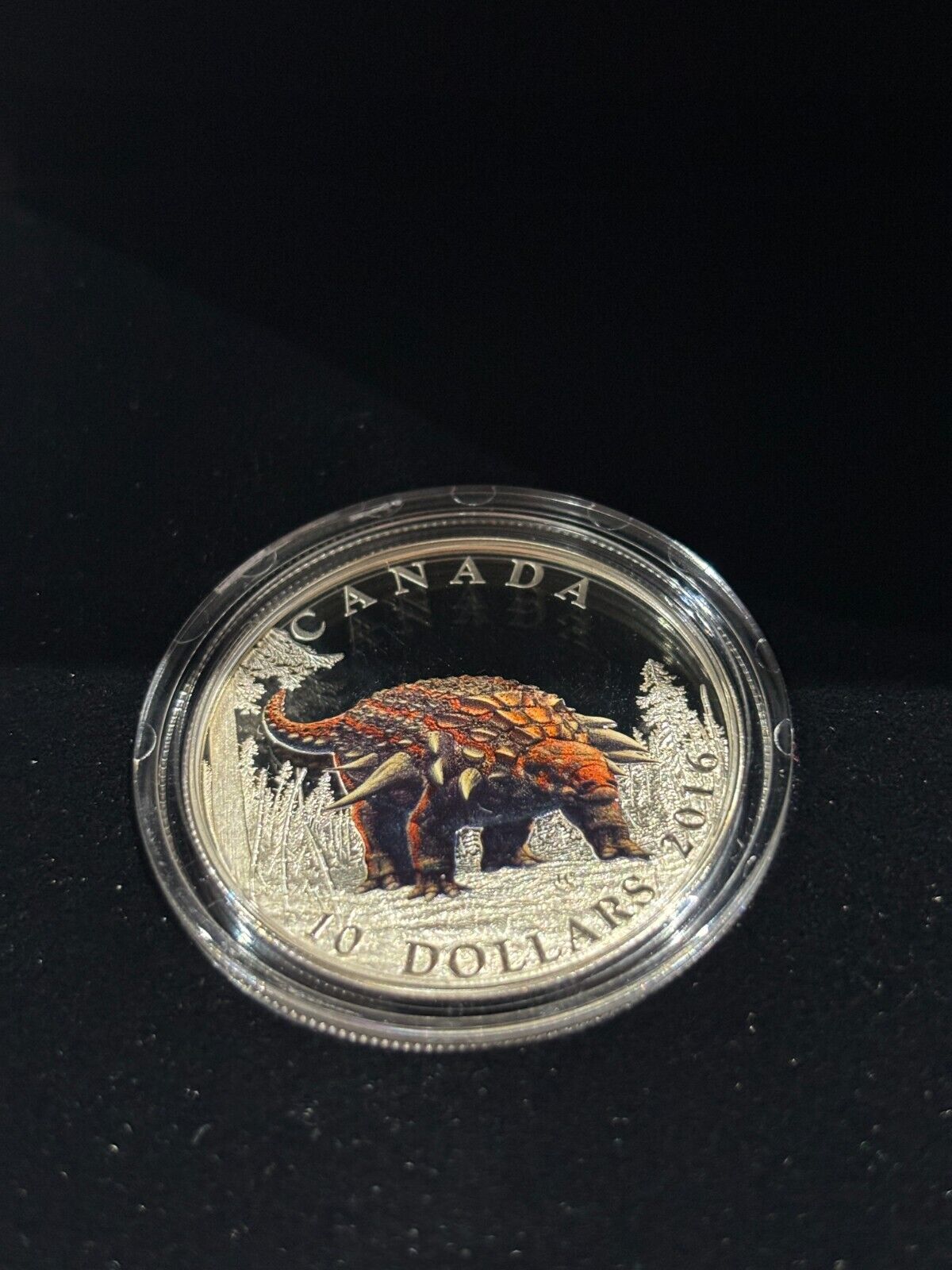 2016 Canada $10 Fine Silver Coin - Day of The Dinosaurs - 3 Coin Set