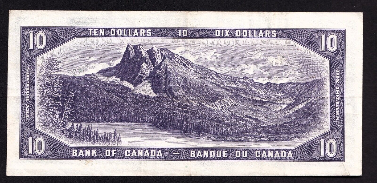 Canada 1954 $10 Ten Dollar Banknote Beattie - Coyne S/D 3932152