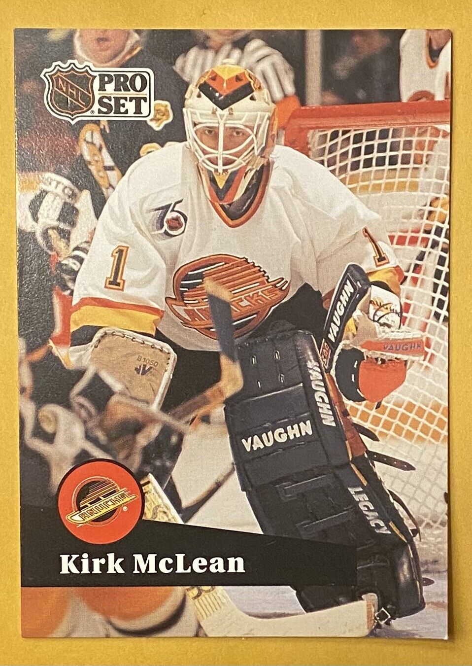 X3 1991-92 Pro Set Kirk McLean #501