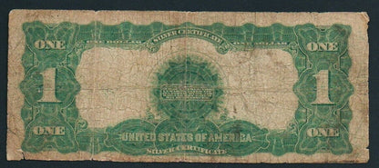 1899 United States $1 One Dollar P 338c Harder To Find Silver Certificate!