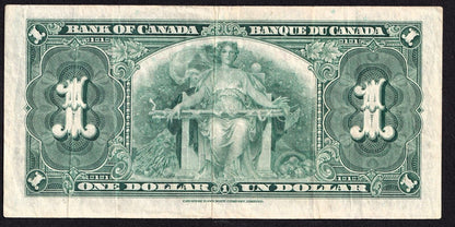 Canada 1937 $1 One Dollar Banknote Gordon - Towers U/L 2939668