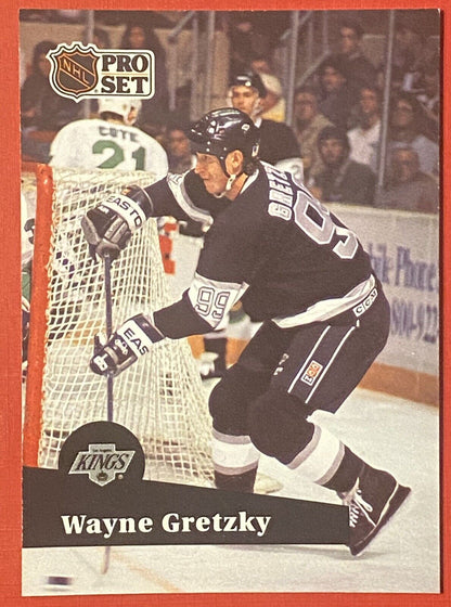 1991-1992 Pro Set Wayne Gretzky #101 NHL Los Angeles Kings