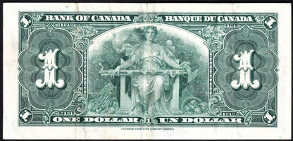 Canada 1937 $1 One Dollar Banknote Coyne - Towers E/N 3749450