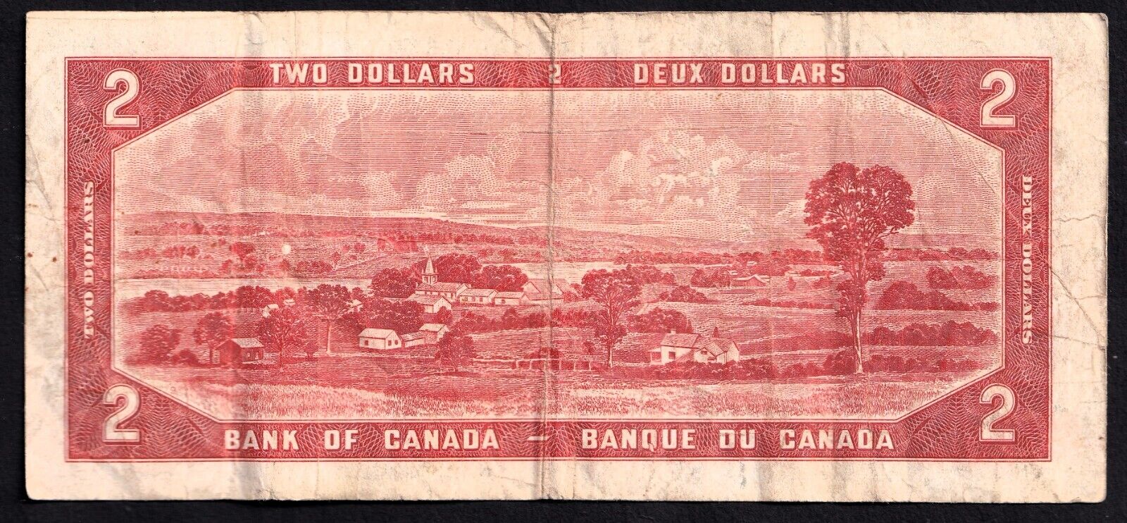 Canada 1954 $2 Two Dollar Devil's Face Banknote Beattie - Coyne