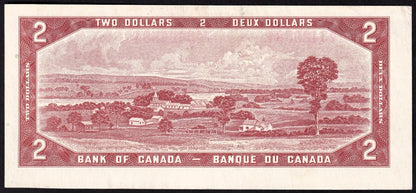 Canada 1954 $2 Two Dollar Replacement Banknote Bouey - Rasminsky *A/G 3429584