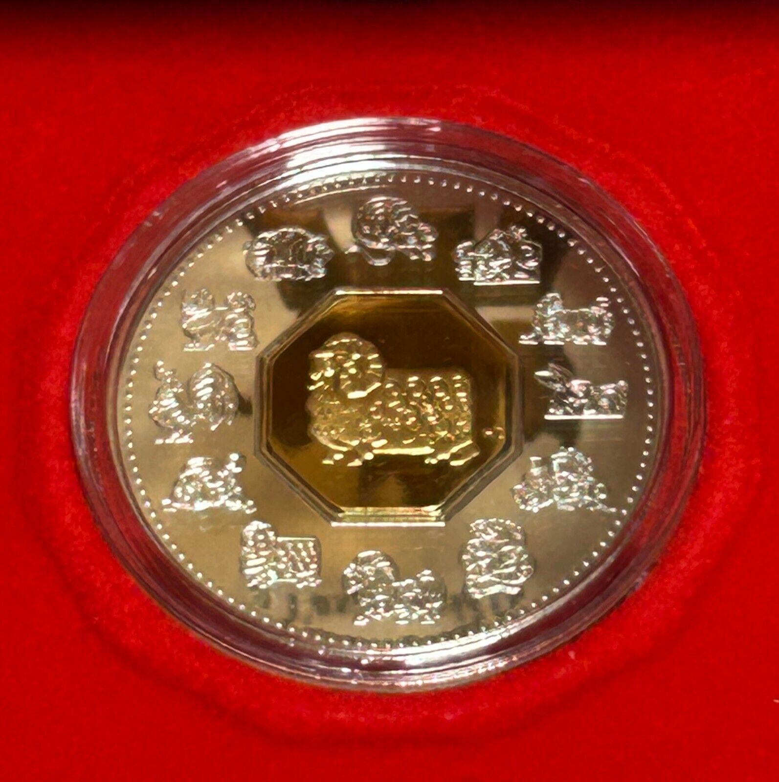 2003 Canada $15 Lunar New Year of the Sheep With Box and COA