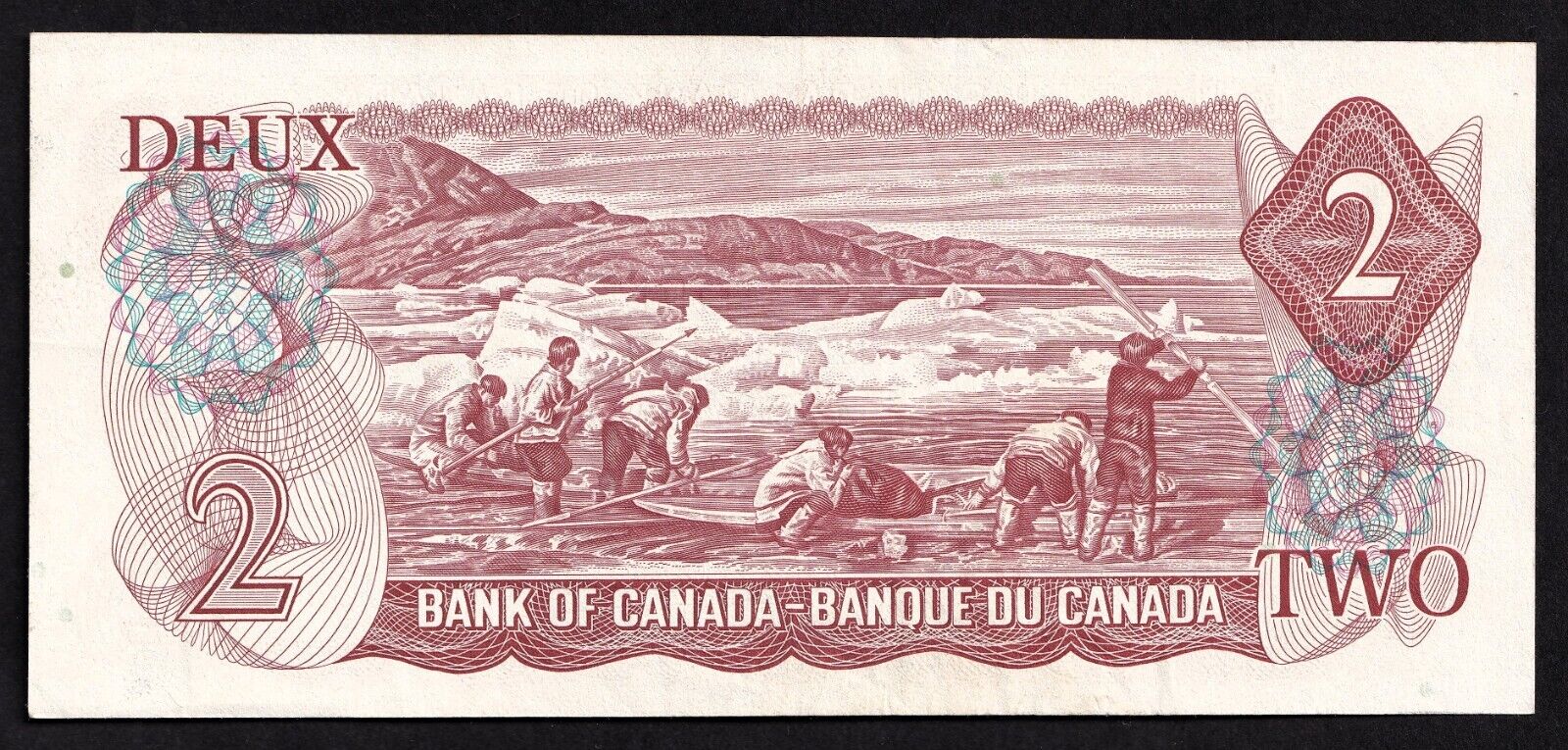 Canada 1974 $2 Two Dollar Banknote Lawson - Bouey BF1411171