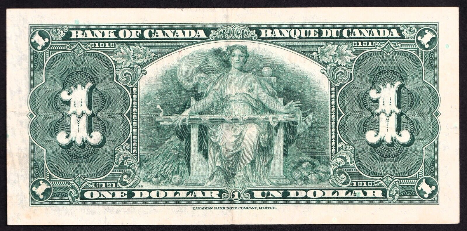 Canada 1937 $1 One Dollar Banknote Gordon - Towers A/L 4401900