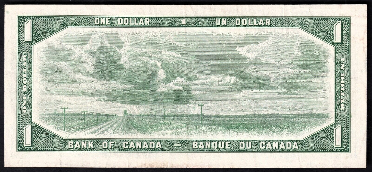 Canada 1954 $1 One Dollar Replacement Banknote Beattie - Rasminsky *A/A 0299610